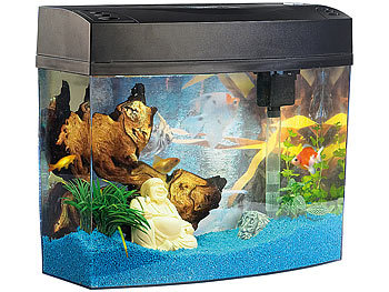 infactory Aquarium "Poseidon" im Komplett-Set aus Acryl-Glas, 20 Liter