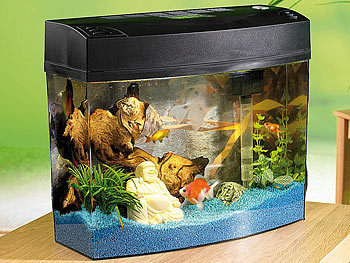 infactory Aquarium "Poseidon" im Komplett-Set aus Acryl-Glas, 20 Liter