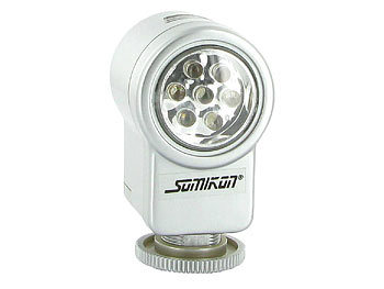 Somikon LED-Leuchte für Foto- und Videoaufnahmen, 3,5 W, 50 lm