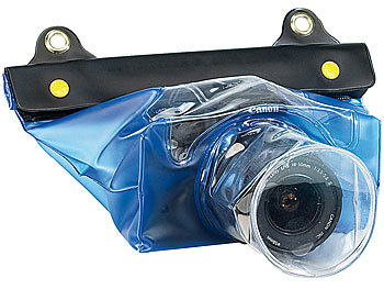 Somikon Unterwasser-Kameratasche für Spiegelreflex (DSLR/SLR), Objektivführung