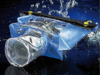 Somikon Unterwasser-Kameratasche mit Objektivführung (Versandrückläufer)