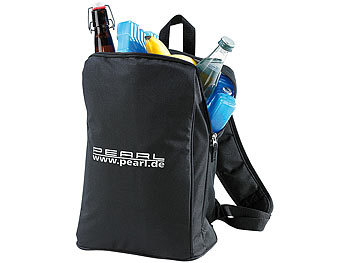 Kühlrucksack: PEARL Kühltaschen-Rucksack mit praktischer Hand-Trageschlaufe, 13 Liter