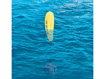 PEARL Schwimmende Handschlaufe für Unterwasser-Kamera u.v.m., gelb