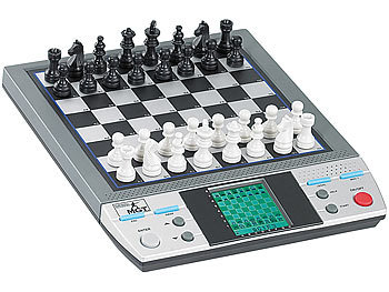 MGT Professioneller 8in1 Schach-Computer mit Sprachausgabe & Touchfeld