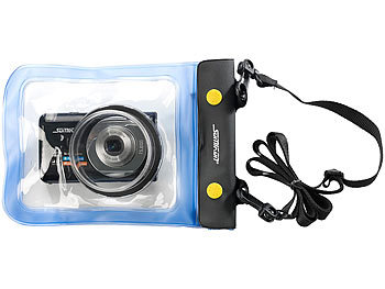 Somikon Unterwasser-Kameratasche XL mit Objektivführung (Versandrückläufer)