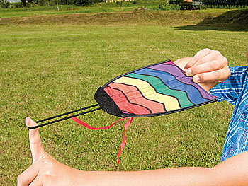 Playtastic Finger-Drachen 15 x 20 cm mit 10 Meter Flugweite