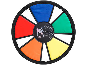 Playtastic Soft-Frisbee Freestyle: Wurfscheibe aus verstärktem Nylon