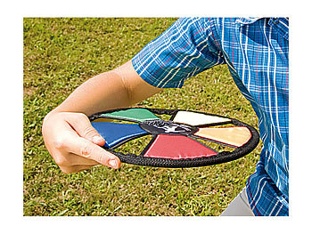 Playtastic Soft-Frisbee Freestyle: Wurfscheibe aus verstärktem Nylon