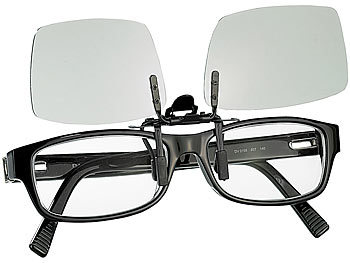 Somikon 3D-Aufsatz für Brillenträger, Polfilter, zirkular