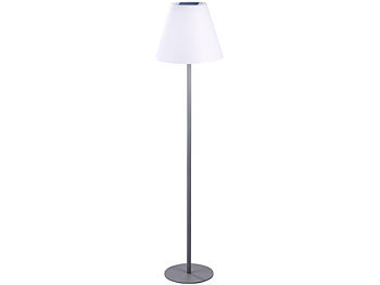verder prieel meel Lunartec Stehlampe ohne Kabel: Kabellose Solar-LED-Tisch- & Stehleuchte,  1,6 W, 50 lm, IP44 (Schnurlose Stehlampe)