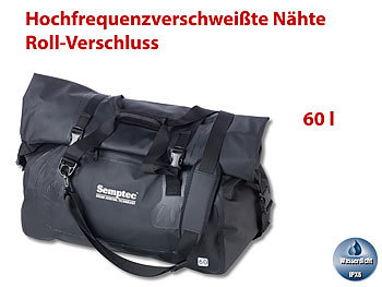Wasserdichte Profi-Outdoor- und Reisetasche aus Lkw-Plane, 60 Liter / Tasche
