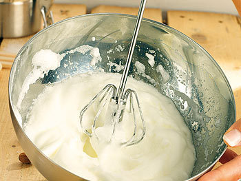 Cucina di Modena Edelstahl-Multi-Quirl mit Dreh-Automatik, 35 cm