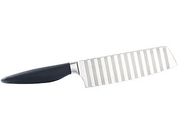 Universal-Küchenmesser: TokioKitchenWare Antihaft-Hackmesser mit 17,5 cm Klinge