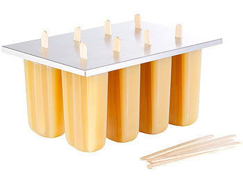 Eis-Lutscher Sticks Eislutscher Erfrischungsgetränke Boxen Silikonformen Lollymaker Gefrierschränke