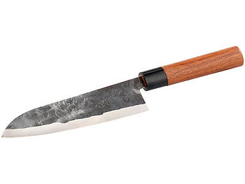 TokioKitchenWare 3-teiliges Messerset, handgefertigt, Echtholzgriff