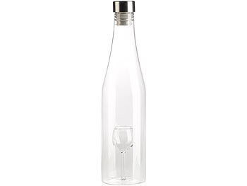 Flasche mit Hohlraum: Cucina di Modena Geschenkflasche mit Kunststoffkorken