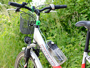 Fahrradluftpumpe mit Kühlung