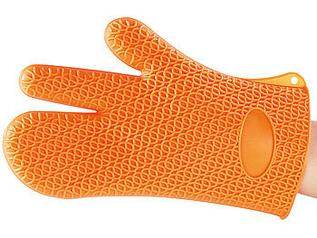 27x17cm Silikon Grillhandschuhe Ofenhandschuhe Fisch Fang Handschuhe 