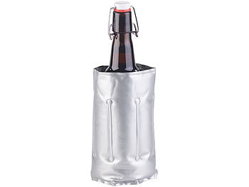 Kühlakku schwarz Klettverschluss 4 Stunden Kühlung für Flaschenkühler WMF Ambient Kühlmanschette 
