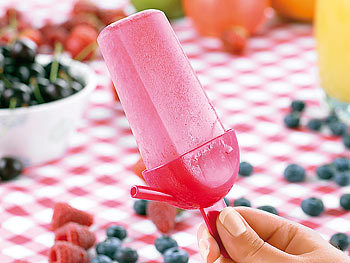 Maker für gefrorenes Yogurt- & Fruchteis Pops Eisbehälter Silicon Kindergeburtstage Geburtstage