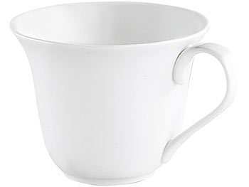 Tassen für Tees Henkel-Tassen für Kaffee 2er-Set Porzellan-Tassen in Herzform 