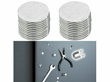 Magnet: infactory Neodym-Scheibenmagnet N35, winzige 12 x 1 mm, 20er-Pack