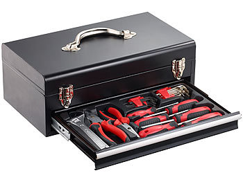 AGT Werkzeugset klein: 26-teiliges Werkzeug-Set in praktischer Klapp-Box  (Mini Werkzeug Set, Werkzeugsatz, Schraubenzieher) : : Baumarkt