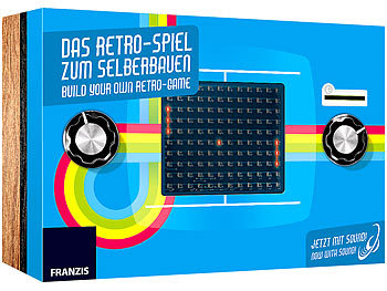 Selberbauen Arcade bauen Kinder Bauteil  Vintages Videospiele Gamer Elektronische Geschenke: FRANZIS Ping-Pong - Das Retrospiel zum Selberbauen