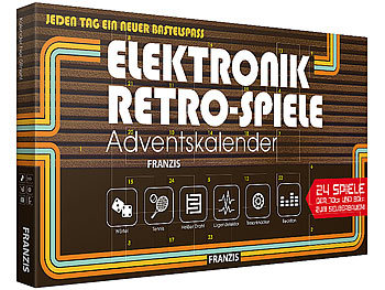 FRANZIS Elektronik-Retro-Spiele-Adventskalender (Ausgabe 2018)