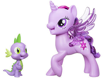 Hasbro Singende Spielfiguren von My little pony "Twilight Sparkle und Spike"