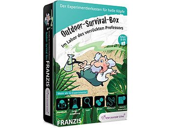 FRANZIS Lern-Set "Im Labor des verrückten Professors: Outdoor-Survival-Box"
