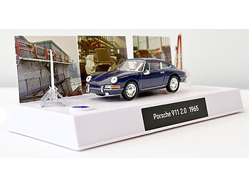 FRANZIS Adventskalender Porsche 911, 6-teiliger Bausatz mit Sound-Modul, 1:43