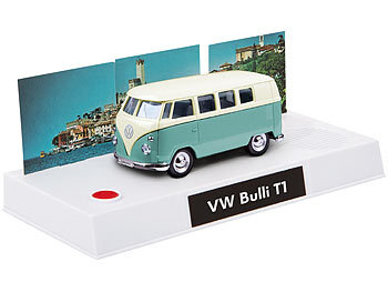 FRANZIS Adventskalender VW Bulli T1, Bausatz mit Sound-Modul, Maßstab 1:43