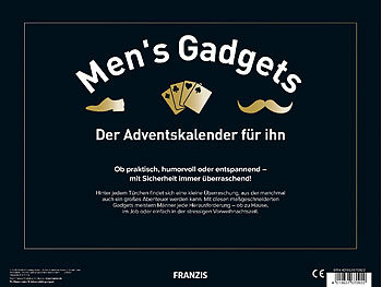 FRANZIS Adventskalender "Men's Gadgets" für Männer