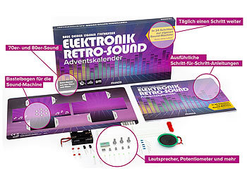 FRANZIS Adventskalender Elektronik Retro-Sound