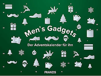 FRANZIS Adventskalender Men's Gadgets 2020 für Männer