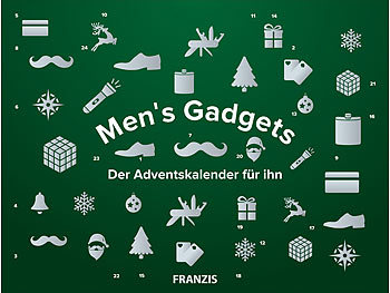 FRANZIS Adventskalender Men's Gadgets 2021 für Männer