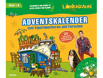 FRANZIS Löwenzahn Adventskalender "Experimentieren und Entdecken"