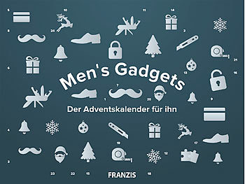 FRANZIS Adventskalender Men's Gadgets für Männer
