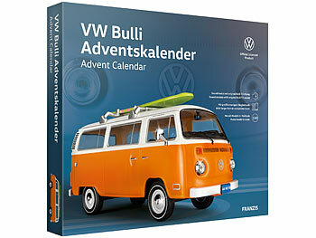 Adventkalender Modellbau: FRANZIS Adventskalender VW Bulli, Modellbausatz mit Soundmodul