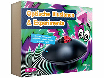 Experimente Boxen Kinder: FRANZIS Optische Illusionen & Experimente 