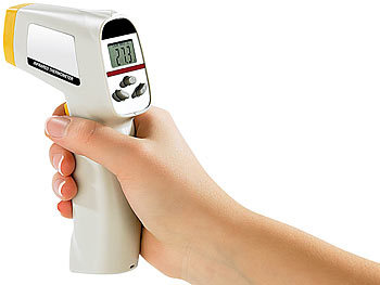 AGT Berührungsloses Infrarot-Thermometer mit Laser-Zielführung Deluxe