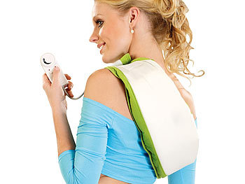 newgen medicals Massagegürtel mit Vibrations- & Klopfmassage