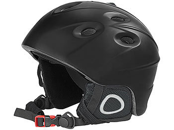Fahrradhelm mit Ohrenschutz: Speeron Hochwertiger Ski-, Skate- & Snowboard-Helm, Größe L
