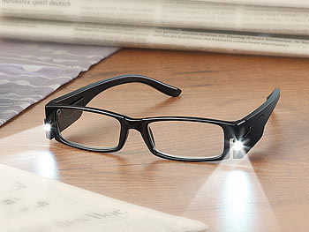 Brillen mit Leseleuchten