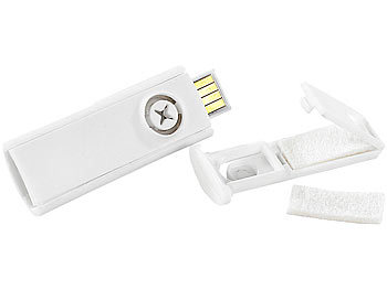 infactory USB-Lufterfrischer für Ihren Lieblingsduft