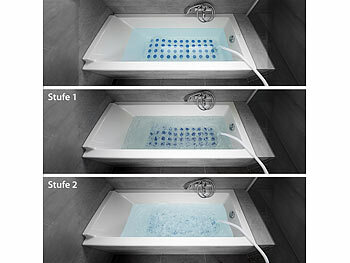 newgen medicals Sprudelmatte: Whirlpoolmatte für die Badewanne  (Luftsprudelmatte)