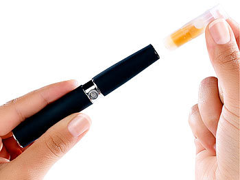 Duvence e-Zigarette deLuxe, 2er-Set mit 5 Leer-Depots