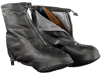 Regenschutz Schuhe: Semptec Regenüberschuhe für Absatz-Schuhe, Größe 36-37