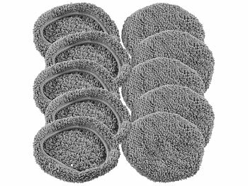 Glasreinigungsrobo: Sichler 12er-Set Ersatzpads für Fensterputz-Roboter PR-025 